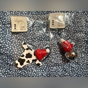 Western Rearview Mirror Hangers(Holiday Edition)